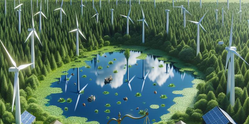 Droit de l'Environnement : Réglementation et Développement Durable